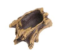 Whyzsjnclg Vintage Flower Pots Cement Planter Imitation Stump Tree Root Wood Flowerpot for Succulents Flowerpots Bonsai Decor 5x3.5x2 Inch Succulent Planter