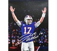 WHZKCYH American Football Sports Billsed Poster For Kids Fun Teen Birthday Christmas Gifts Josh Allen Rugby Star Posters Canvas Wall Art Print Picture For Home Room Decor