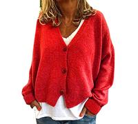 WHZXYDN and Winter Fashion Casual Loose Sweater Knitted Cardigan