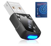 Wi-Fi 6 AX900 USB WiFi Dongle, Bluetooth 5.3 WiFi Adapter Dual Band 5GHz 600Mbps & 2.4G 286Mbps USB2.0 Wireless Internet Dongle Receiver for Windows 11/10/7 WPA3 Highly Secure Mini Size