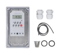 Wi-Fi Pool Timer Heavy Duty Controller 40A 120-277 VAC LCD Screen with ON OFF 28 Times for Swimming Pool Pumps Heaters Filters and other Motor Driven Equipment (AC .)