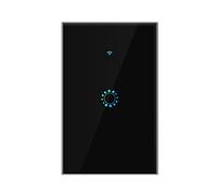 Wi Fi Smart Switch Voice Control Remote Touch Compatible with Google Assistant Schedule Countdown Needs Neutral Wire No Hub Required 95 250V