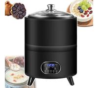 WIANQIAN Automatic Yoghurt Fermentation Machine, 8L/12L with 304 Steel Inner Pot Black-8L