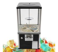 WIANQIAN Bubble Gum Machine, Automatic Gumball Machine Black-26 * 29 * 53cm