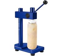 WIANQIAN Canning Machine, Manual Jar Sealer, Handheld Tool For Sealing Jars, Lightweight Aircraft Aluminum, Silicone Pump, With Graduated Volume, For 250-700ml Pet Bottles And Cans Blue