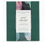 WIAONE Guided Grief Journal (Teal, 88 Pages) by Duncan & Stone - Journal for Grief and Healing - Memorial Grief Journal For Adults - Thoughtful Grief Recovery Journal