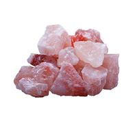 WIAONE OULLYY Himalayan Pink Salt Chunks 100% Natural Solid Mineral Rock Salt Chunks 1.2 to 2 Inches |1.9 LBS Bag of Chunks