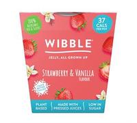 Wibble Strawberry & Vanilla Jelly 150g