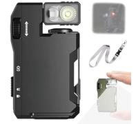 Wibem G5 Flashlight, G5 Premium Pocket-Sized Mini RGB Flashlight -400lm Brightness, Protable Pocket Flashlights Keychain with 3 Modes, Magnetic Clip for Outdoor Emergency Daily Carry Repair(Black)