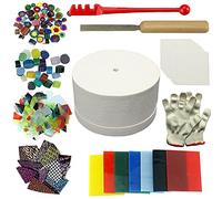 WICAND Professional Large Microwave Kiln Kit for Glass Fusing Tools 10pcs Set