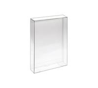 WiCareYo 10Pcs Clear Cartridge Box Case Sleeve CIB Protector for PSP Games