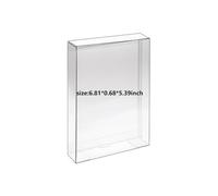 WICAREYO 10Pcs Clear Games Cartridge Box Case Sleeve CIB Protector for Playsation 3 PS 4 Xbox One Games