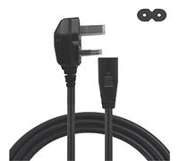 WICAREYO AC Power Cable 1.2 M/3.9 FT UK plug AC Cable Power Cord Supply Charging Wire Replacement for PS4 PS5 PS3 PS2 Xbox One S/X