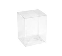 WICAREYO Pack of 10 Clear Protective Display Box Plastic Cases Compatible with Elite Trainer Box ETB