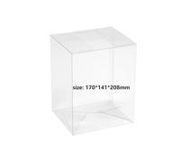 WiCareYo Protector Box for Figures 6”, Plastic Protection Case Clear Protective Box Sleeve Compatible for 6 inch Vinyl Figures,5pcs