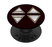 Wicca Symbols 4 Elements Earth Air Fire Water Witchcraft PopSockets Adhesive PopGrip