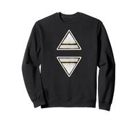 Wicca Symbols Air Earth Feminine Energy Sweatshirt