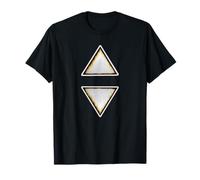 Wicca Symbols Fire Water Feminine Energy Nature Witches T-Shirt
