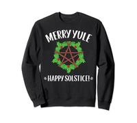 Wiccan Merry Yule Winter Solstice Sweatshirt