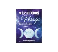 Wiccan Moon Magic by Cerridwen Greenleaf Hardcover Book