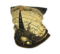 Wiccan Mystic Altar Skull Divination Dark Unisex Neck Warmer Stretchy Bandana Soft Snood Scarf For Outdoor Skiing Cold Weather Winter