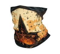 Wiccan Mystic Altar Witch Vintage Men Women Face Covering Scarf Warm Neck Warmer Multifunctional Snoods For Winter Walking Cold Weather Cycling