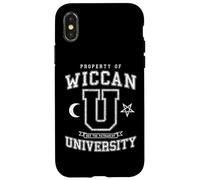 Wiccan University Hex The Patriarchy Vintage Witch Varsity Case for iPhone X/XS