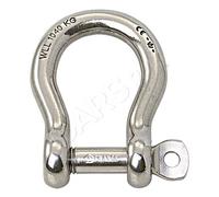 WICHARD Screw Lock Shackle Bow Type w/ Pin 46x20 mm