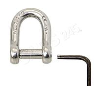 WICHARD Screw Lock Shackle with Hexagon Pin 20x12 mm