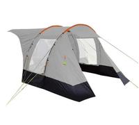 OLPRO Wichenford Tent Extension 3m x 2.4m Orange & Grey, Easy to fit, Supplied with a Groundsheet, perfect for the extra bit of storage room for longer stays