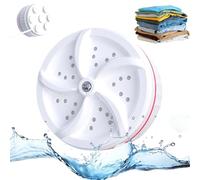 Wichhistor Mini Washing Machine and Dishwasher, Portable 2-in-1 Washer and Dishwasher Combo, Compact and Energy-Efficient for Small Apartments, Dorms, And Rvs (1pcs)
