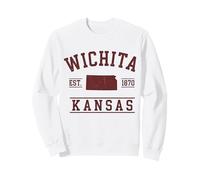 Wichita Kansas Est 1870 Vintage Style Sweatshirt