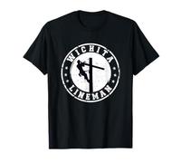 Wichita Lineman Patriotic American Flag T-Shirt