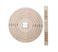 Wick Centering Tool - 2 Piece Wooden Centering Setter Tool Set, 11cm/13cm | Universal Candle Making Supplies | Wick Holder Centers Wicks in 1 Sec | Beginner-Friendly Crafting Supplies for Even Burning