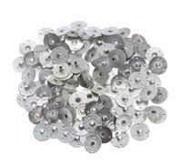 Wick Holder - 300Pcs Wick Tabs, 12.5mm Candle Wick Tabs, Metal Candle Wick Sticker Base Clips, Metal Wick Centering Tools for Making