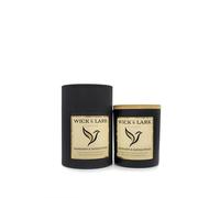 Wick & Lark - Mandarin & Sandalwood. Luxury Hand Poured Scented Candle. 100% Vegan Coconut Soy Wax. Made in London. Ethically Sourced. 45 Hour Burn Time
