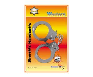 Wicke Western Sheriff Handcuffs - Metal