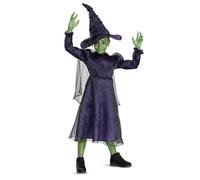 Disguise 167029K-EU Elphaba Deluxe (Eu) Fancy Dress Costume, Unisex Children, Multi