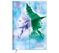 Wicked 2027 A5 Diary, Features Magnet Closure, 21cm x 15cm, Official Licensed Merchandise, One Size