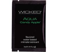 Wicked 3 ml Aqua Water Based Candy Apple Lubricant