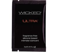 Wicked 3 ml Ultra Silicone Based Intimate Lubricant