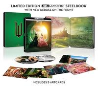 Wicked [4K Ultra HD & Blu-Ray] Limited Edition Steelbook & Artcards [Region B]