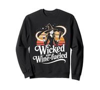 Wicked And Wine-Fueled Witch Magic Sweatshirt