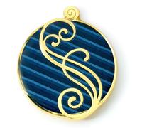 Wicked Blue Shiz Logo Pin Badge