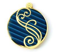 WICKED Blue Shiz Logo Pin Badge