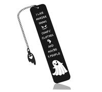Wicked Bookmark Boo Basket Stuffers for Women Dark Romance Halloween Gifts for Women Men Book Lovers Horror Goth Gifts for Book Lovers Christmas Book Markers for Reading Spooky Bookmarks for Boy