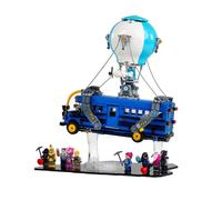 WICKED BRICK Display Stand for LEGO® Fortnite Battle Bus (77073) - Black Gloss Acrylic Stand, Easy Assembly | Stand Only, LEGO Set Not Included