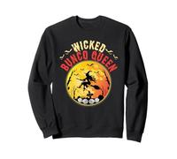 Wicked Bunco Queen Spooky Witch Halloween Gaming Sweatshirt