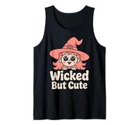 Wicked but Cute - Witch Portrait Halloween Tank Top