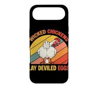 Wicked Chicken Lay Deviled Eggs Happy Thanksgiving Retro Case for iPhone Air